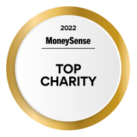 Money Sense Top Charity Badge